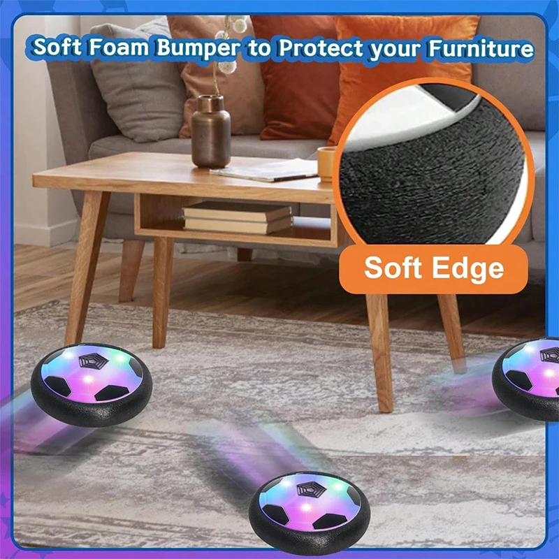 18 سنتيمتر الإضاءة الكهربائية محاكاة كرة القدم المعلقة ، كرة لعبة الوالدين والطفل للأطفال ، لعبة كرة القدم التفاعلية للحيوانات الأليفة