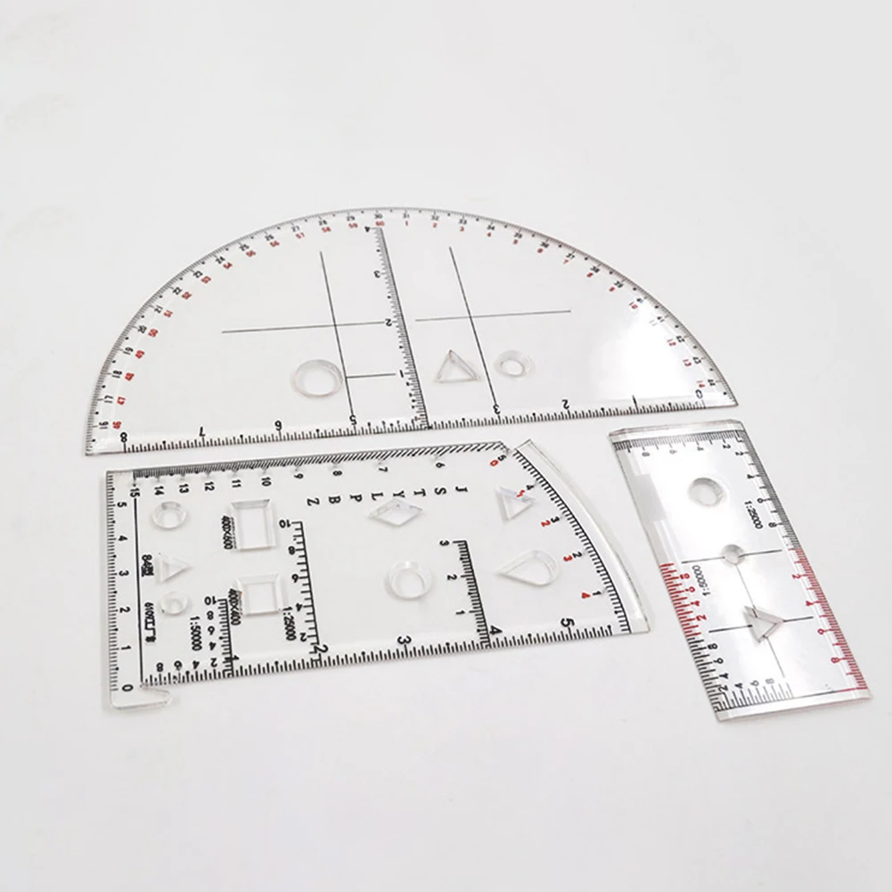 Divider Geometry Drawing Template Geometry Drawing Template Lightweight Design Long Service Life Multiple Sizes Available