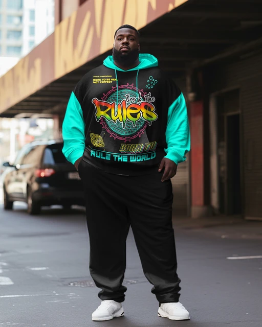 Plus size hoodie set clearance