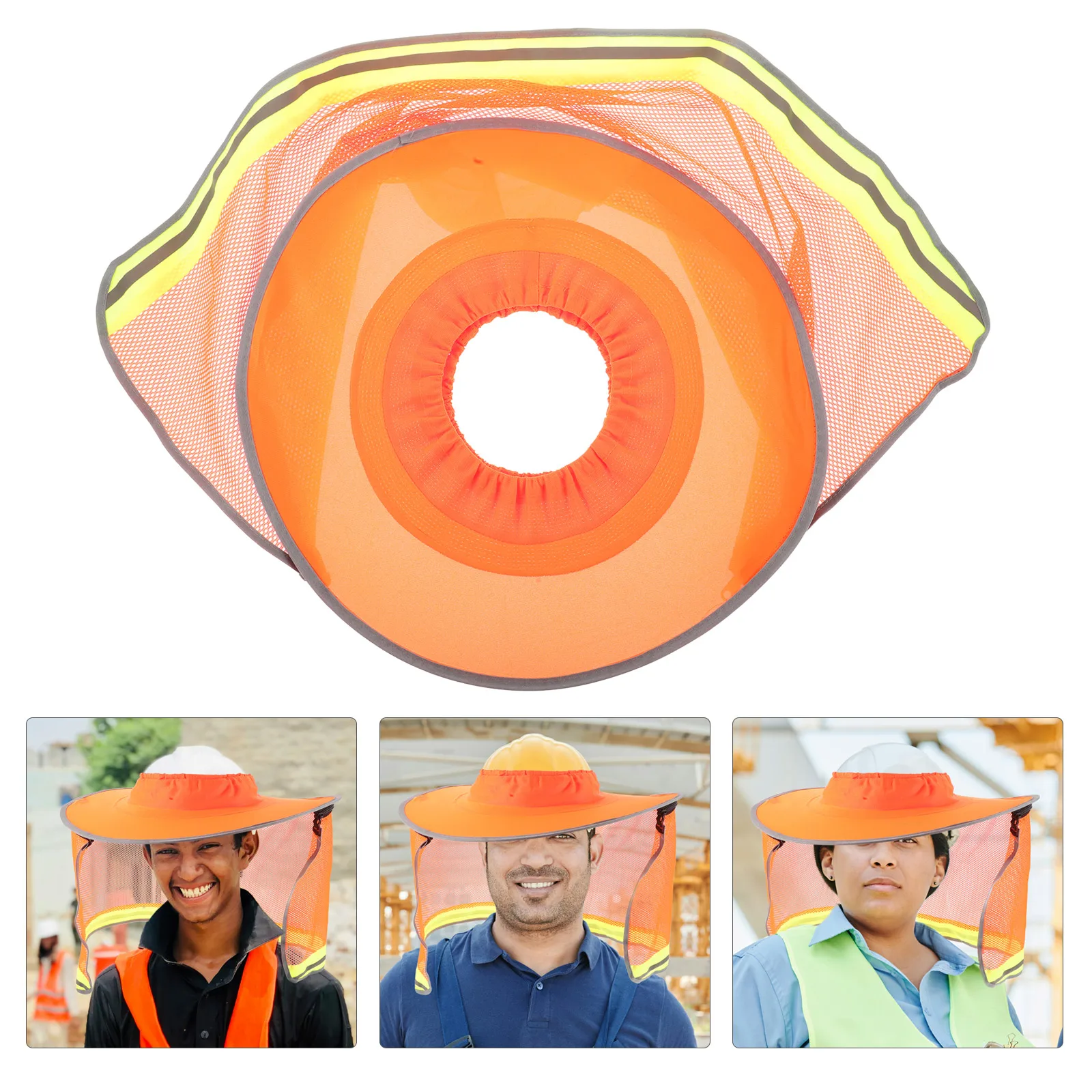 

Sunproof Hard Hat Shade Breathable Safety Visor Outdoor Construction Hat Sun
