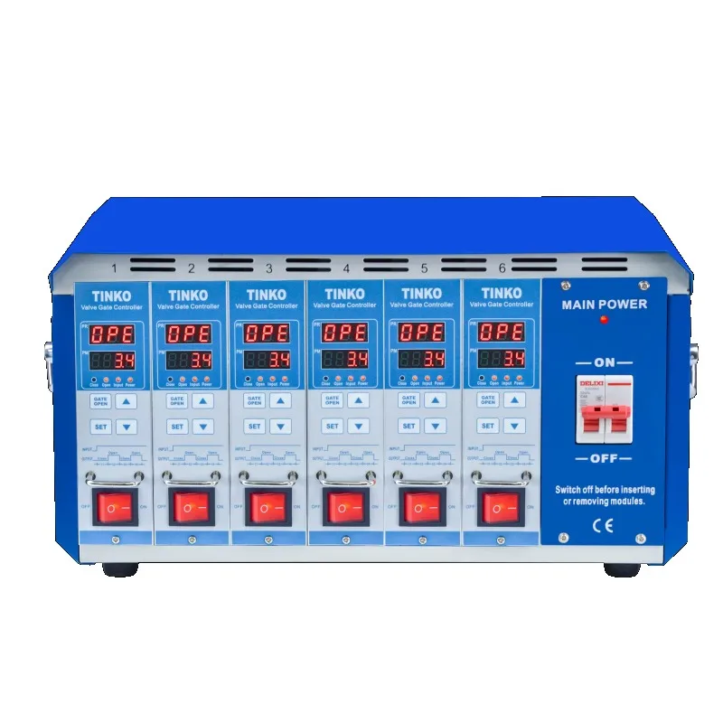 

Tinko Dc24V Controlling Nozzle Open and Close Hot Runner Valve Gate Timer Sequence Controller