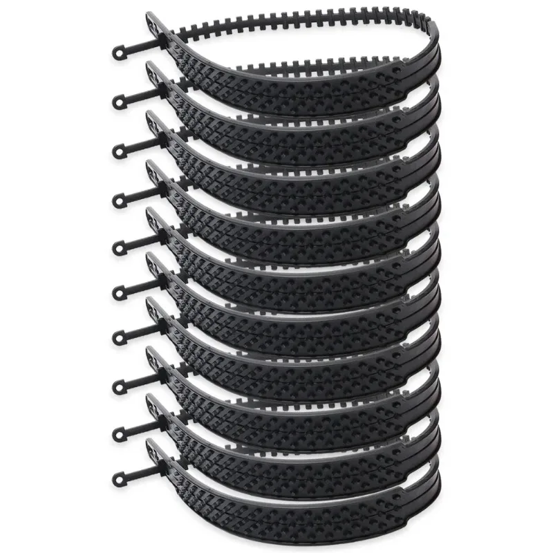 20/10pcs Plastic Snow Chain for Car Tire Widen Thick Crawler Anti Slip Winter Wheel Emergency Tool Hot Sales
