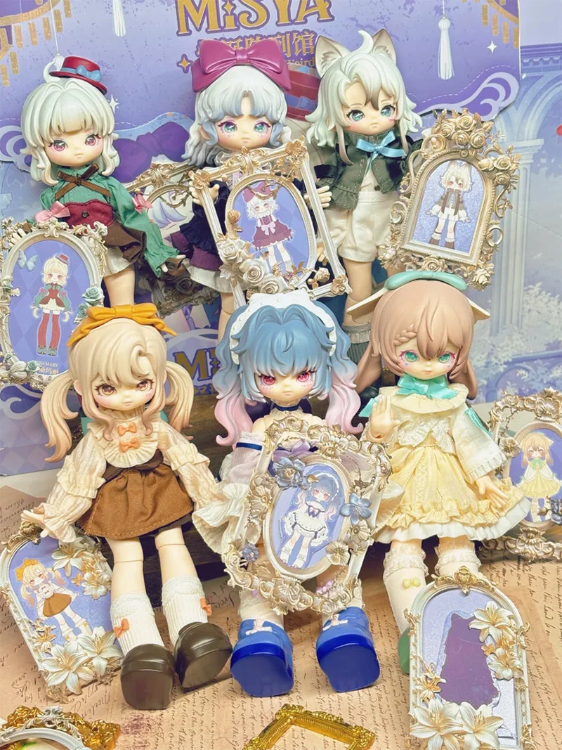 

New Genuine Misya Museum Of The Weird Series Blind Box 1/8 Bjd Fashion Movable Action Figure Collectible Doll Mystery Box Gifts