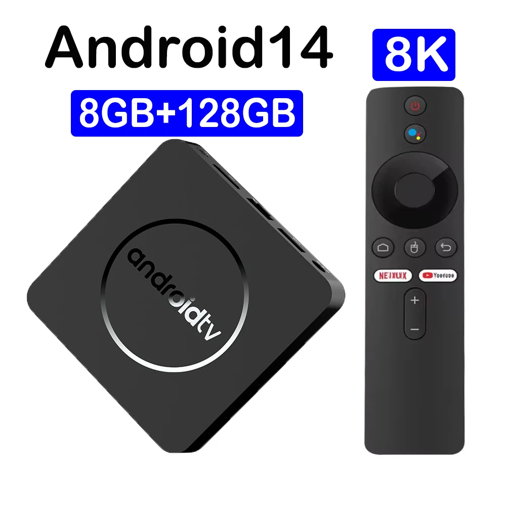 Q10 TV Box بـ Android 14: تجربة بث متطورة بجودة 8K واتصال 5G Wi-Fi