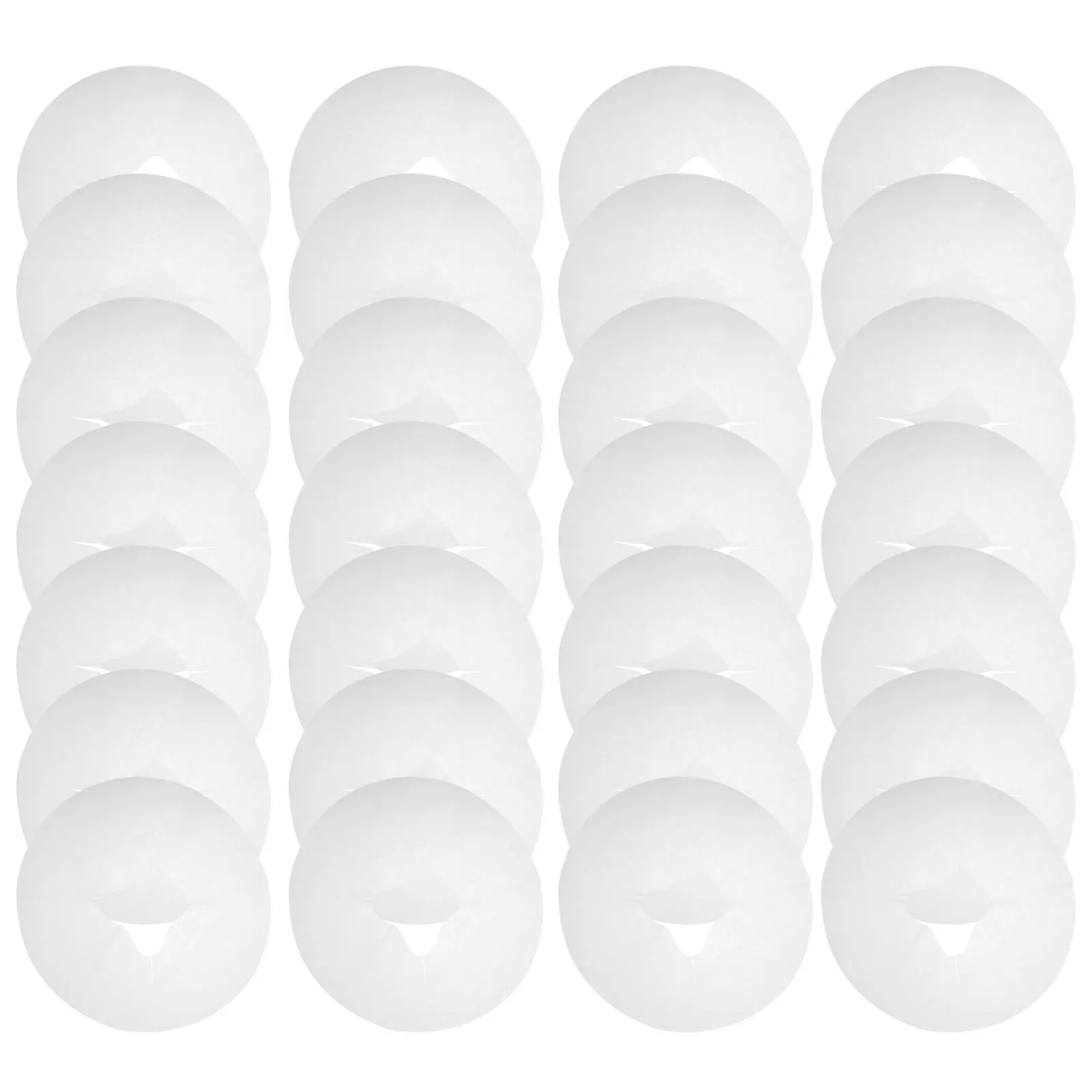 

100 Pcs Silicone Pillow Towel Cover Massage Pad Headrest Non-woven Fabric Covers