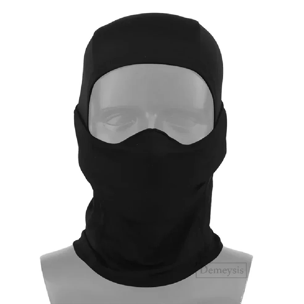 Tactical Mask Outdoor Balaclava Head Hood Silicone Half Face Windproof Headgear Airsoft Hunting CS Game Sunscreen Cap wholesale