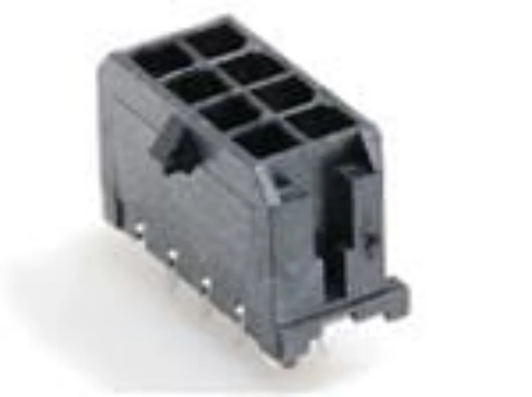 (5-20 piezas) 0430450813 MOLEX Microfit 3.0 Vert Thrhole DR 15Au 8 Ckt 430450813