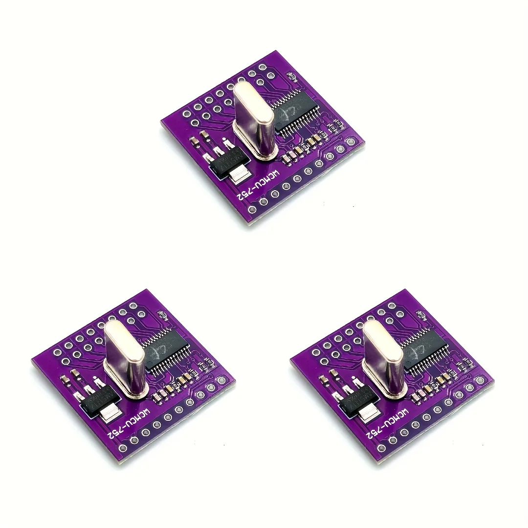 SC16IS752 I2C/SPI to Dual-Channel UART Serial Adapter Module with Pins, Compatible with Arduino and DIY Electronics
