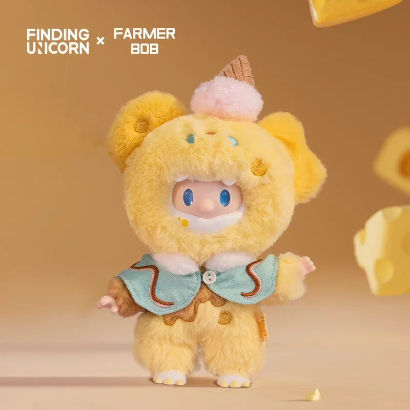 

FINDING UNCORN FARMER BOB PLUSH PENDANT Toys Doll Cute Anime Figure Desktop Ornaments Gift Collection Decoration Hanging Card