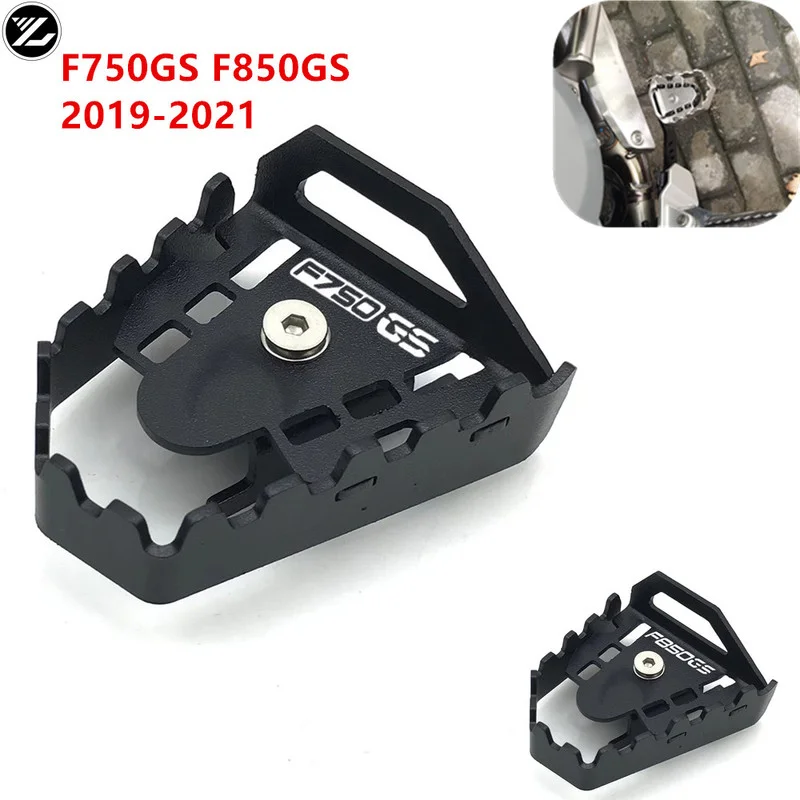 For BMW F750GS F 750GS F850 GS 2018 2019 2020 2021 F750GS Foot Brake Lever Pedal Enlarge Extension Rear Brake Peg Pad Extender