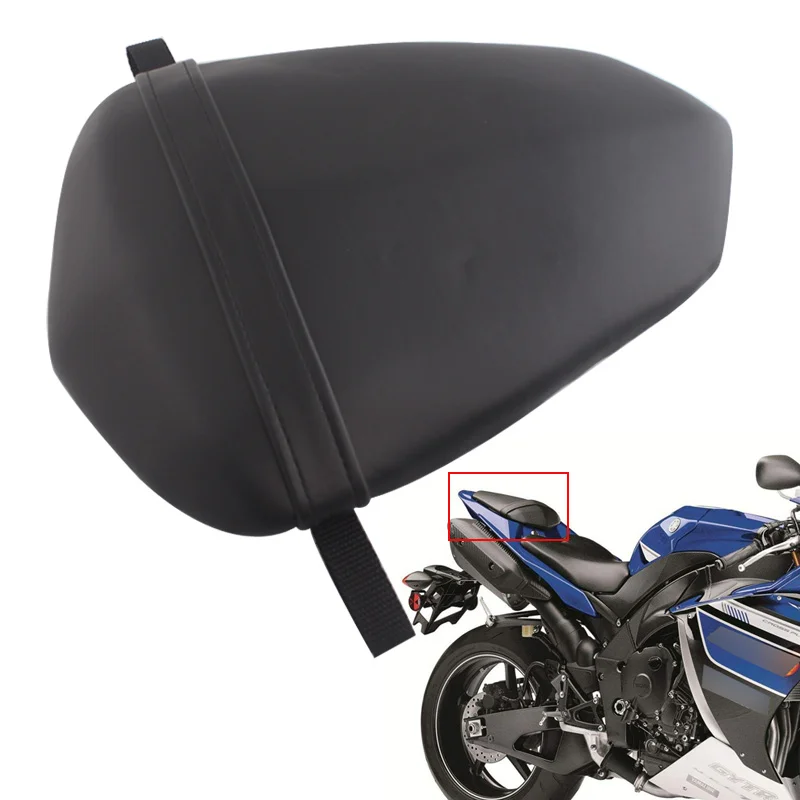 Motorcycle Black Seat Rear Pillion Passenger Cowl Seat For YAMAHA YZF-R1 YZFR1 YZF R1 2009 2010 2011 2012 2013