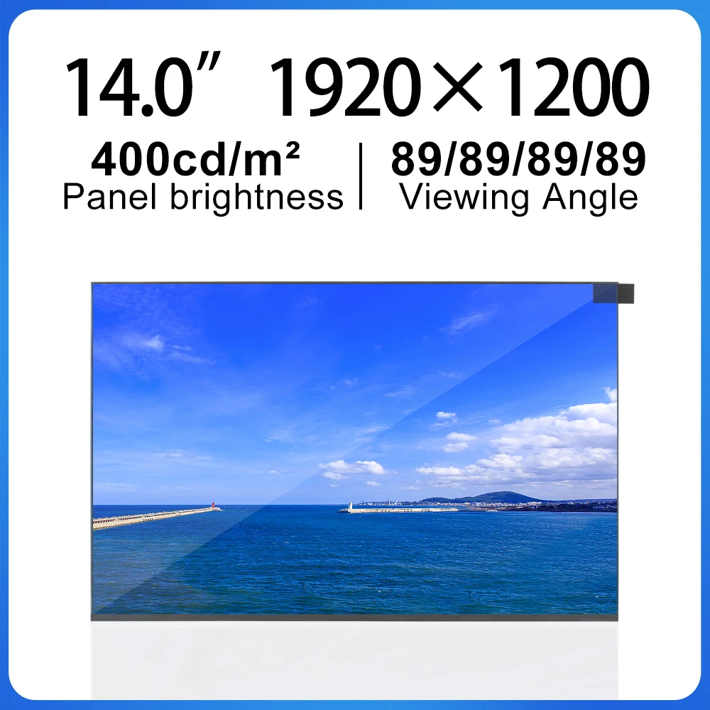 

14.0 Inch 1920*1200 Original BOE NE140WUM-N62 TTL LCD Screen Brightness 400 For Laptop Notebook