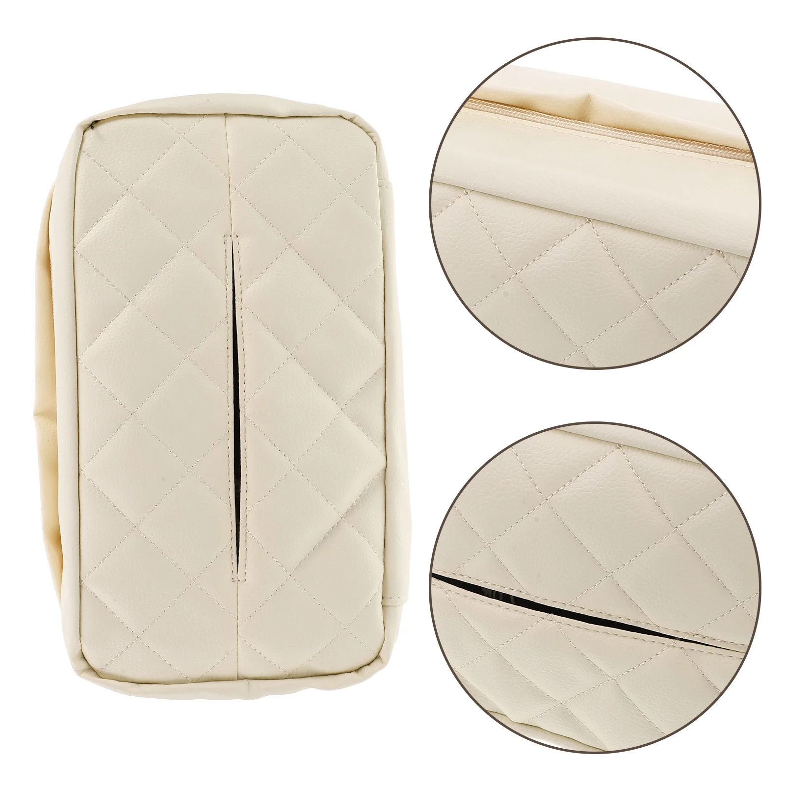 

Universal PU Car Tissue Holder Backrest Mount Sun Visor Armrest Tissue Box Cover Car Interior Accessories Paper Holder for Cars