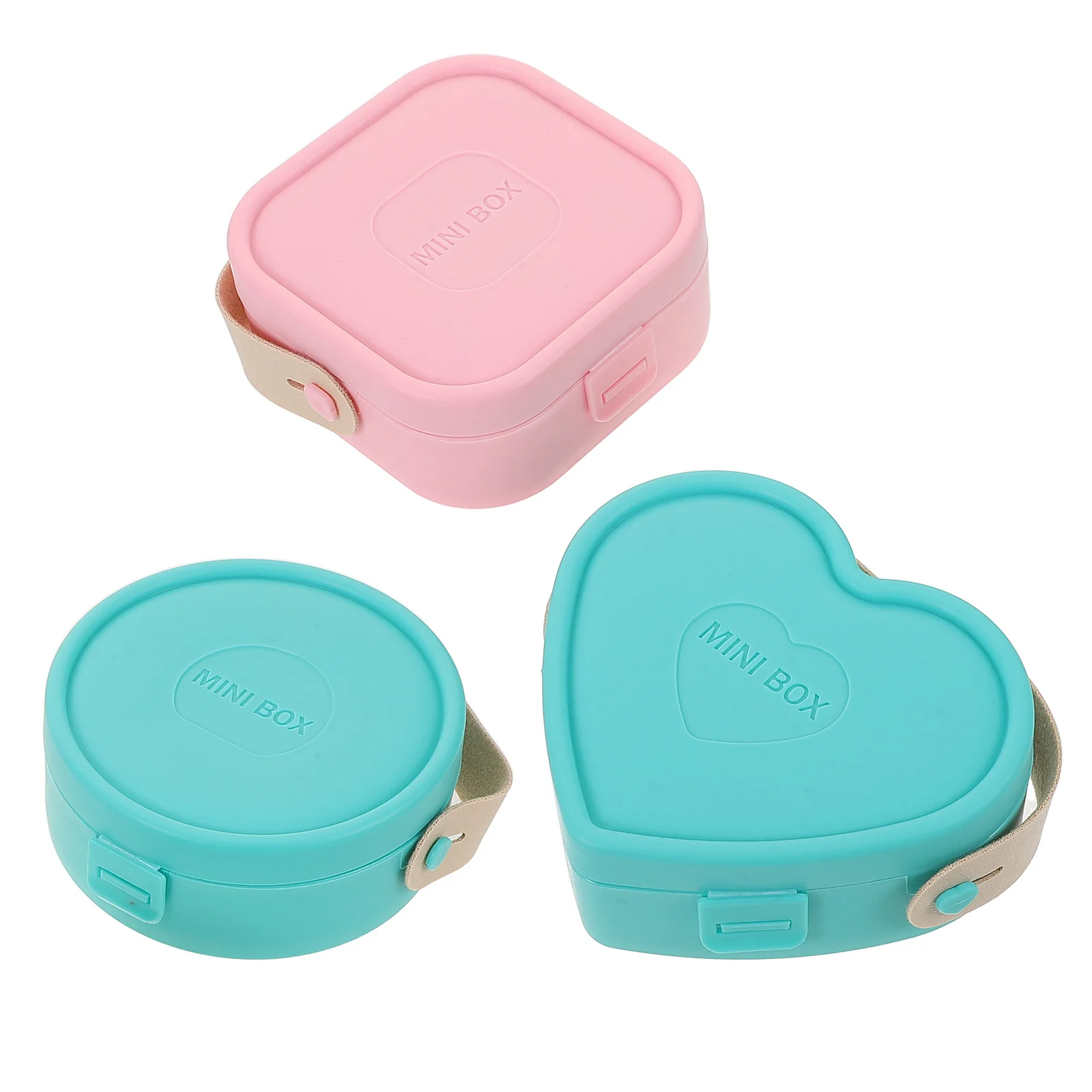 

3 шт. мини-органайзер для ювелирных изделий, портативные пластиковые коробки для хранения серег, колец, ожерелий, браслетов, органайзер