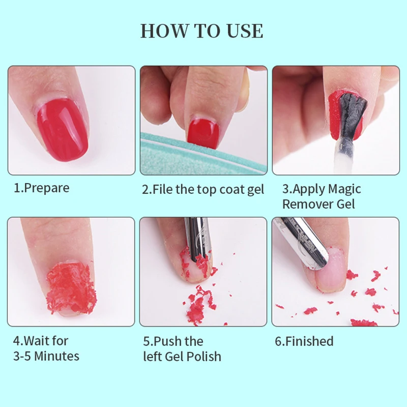 15ml Nail Gel Burst Remover Fast Gentle Clean Nail Degreaser Soak Off Semi Permanente Nail Gel Nail Polish Supplements