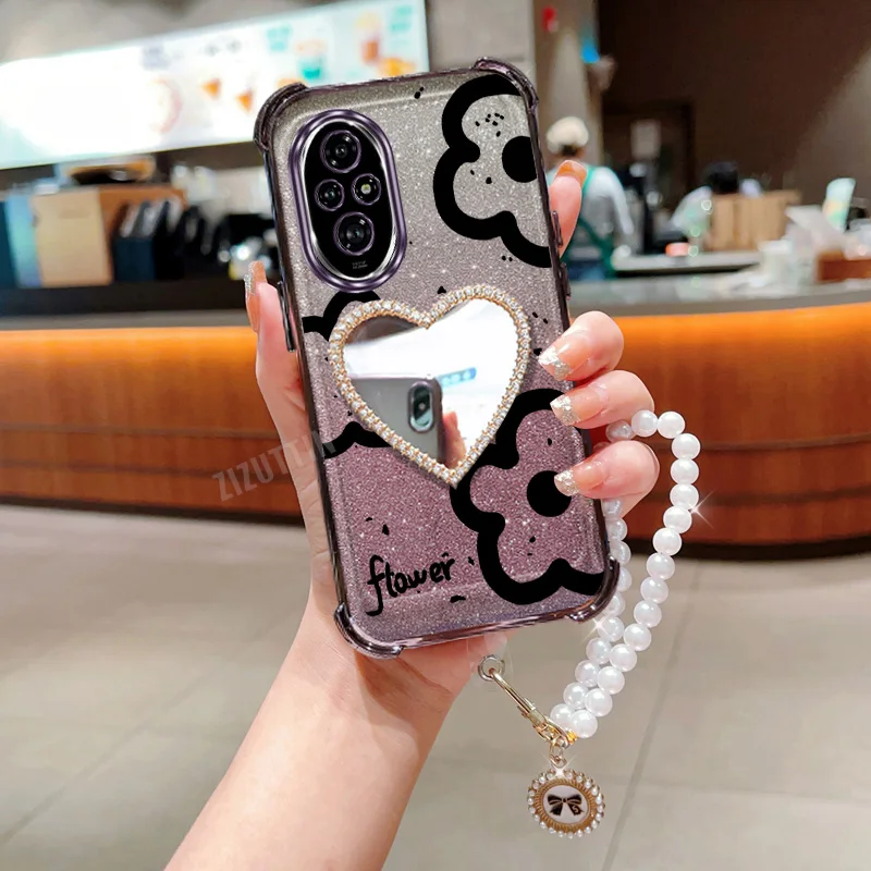 Pearl Strap Glitter…