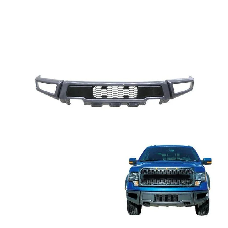 

New Arrived For F150 Raptor 2009-2014 F150 Upgrade Front Bumoer For 2021 F-150 2009-2014