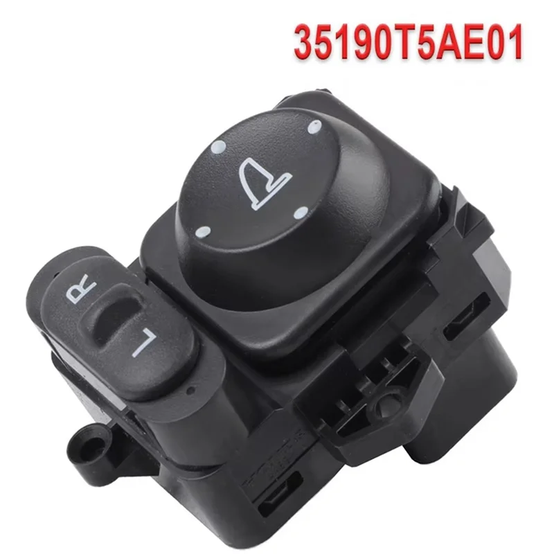 Side Mirrors Controls Switchs For Hondas Civics Accords Fit HR-V 2013-2022 Replace 35190T5AE01 35190-T5A-E01 35190T6AJ01-A91R