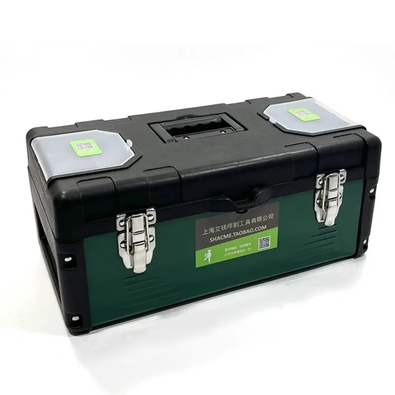 Double Layer Toolbox Plastic Hardware Tools Storage Case Multi-purpose Household Car Repair Tools Organizer Plastic Tool Kit