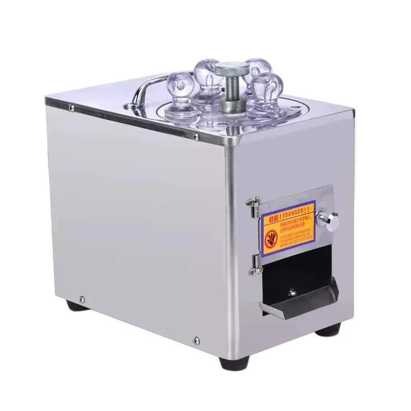 QY-1 Kleine Slicer Ginseng Snijmachine Maca Snijmachine Ganoderma Gewei Cutter Machine Chinese Kruidengeneeskunde Cutter