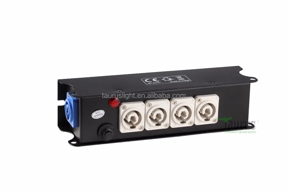 Stage Lighting Audio Equipment Powercon Power Distributor Box
