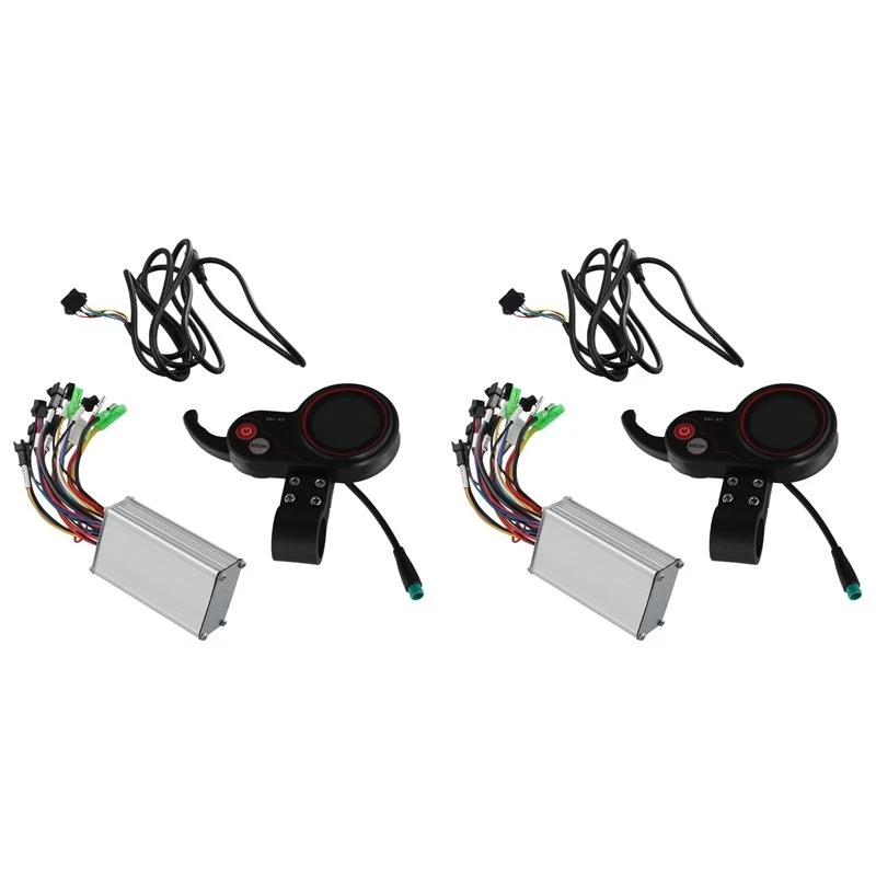 A48P-2X TF100 LCD Display Dashboard 5PIN+36V/48V 350W Controller Kit For Electric Scooter Electric Bicycle
