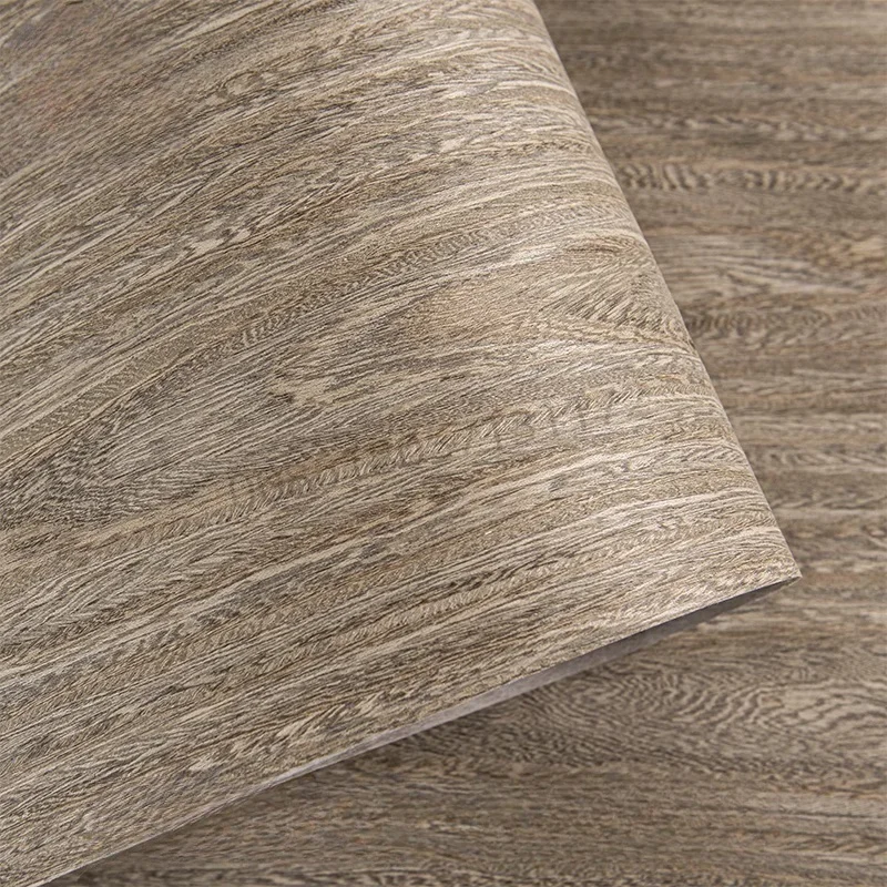 Reconstituted Engineered Winged Elm Wood Veneer,E.V., Fleece Backing, 60x250cm,1 Piece, for Furniture and Home Decor,Woodworking