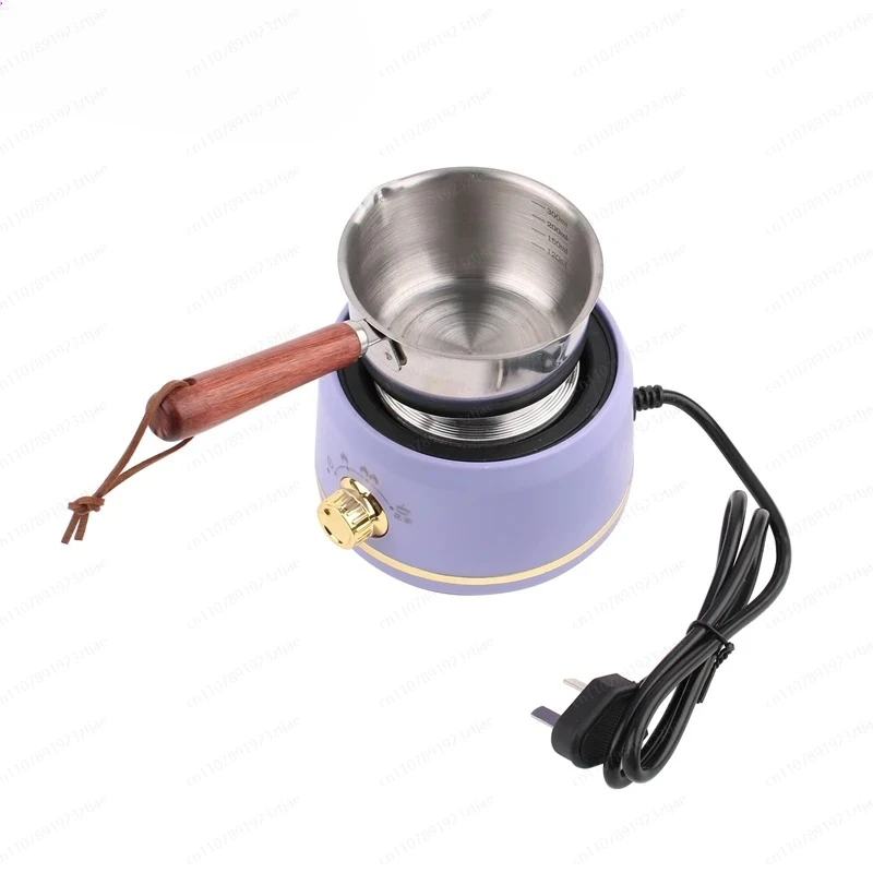 Mini Electric Wax Melting Pot Set - Stainless Steel Heater for DIY Candle, Soy Wax, Ghee Making, Craft Tools