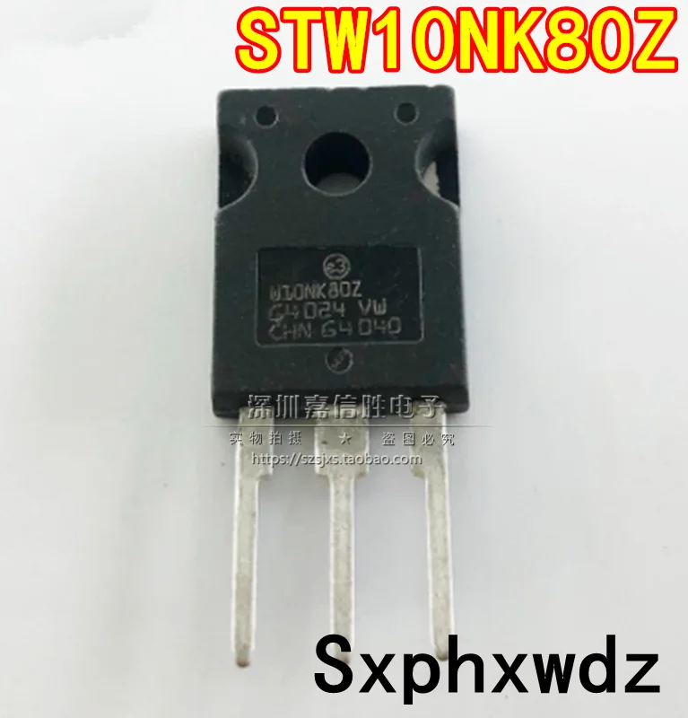 5PCS W10NK80Z STW10NK80Z TO-247 10A800V new original Power MOSFET transistor