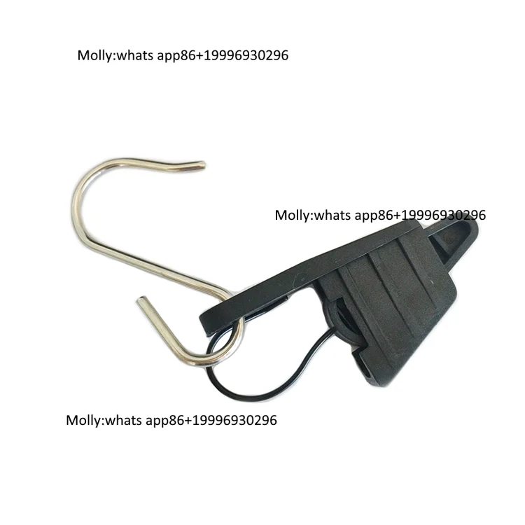 Plastic Fiber Optic Cable Clamp for Telecom Parts