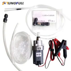 The Whole Set DIY Mini DC Oil Pump 12V Oil Transfer Oil Pump Engine Oil Pump Micro Self-suction Gear Oil Transfer Pump