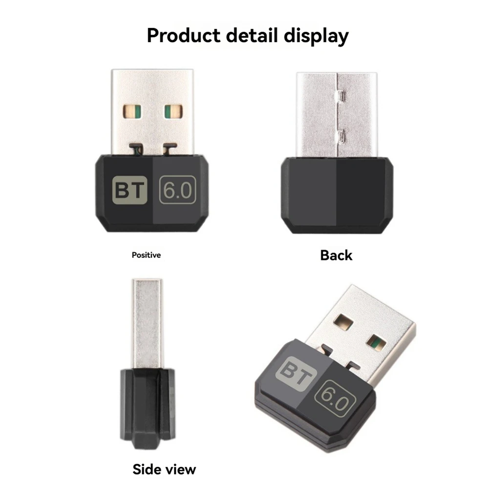 【¡¡Casa de precio! !】USB para PC Bluetooth 6,0 adaptador para escritorio portátil teclado ratón auriculares transmisor receptor LMP14