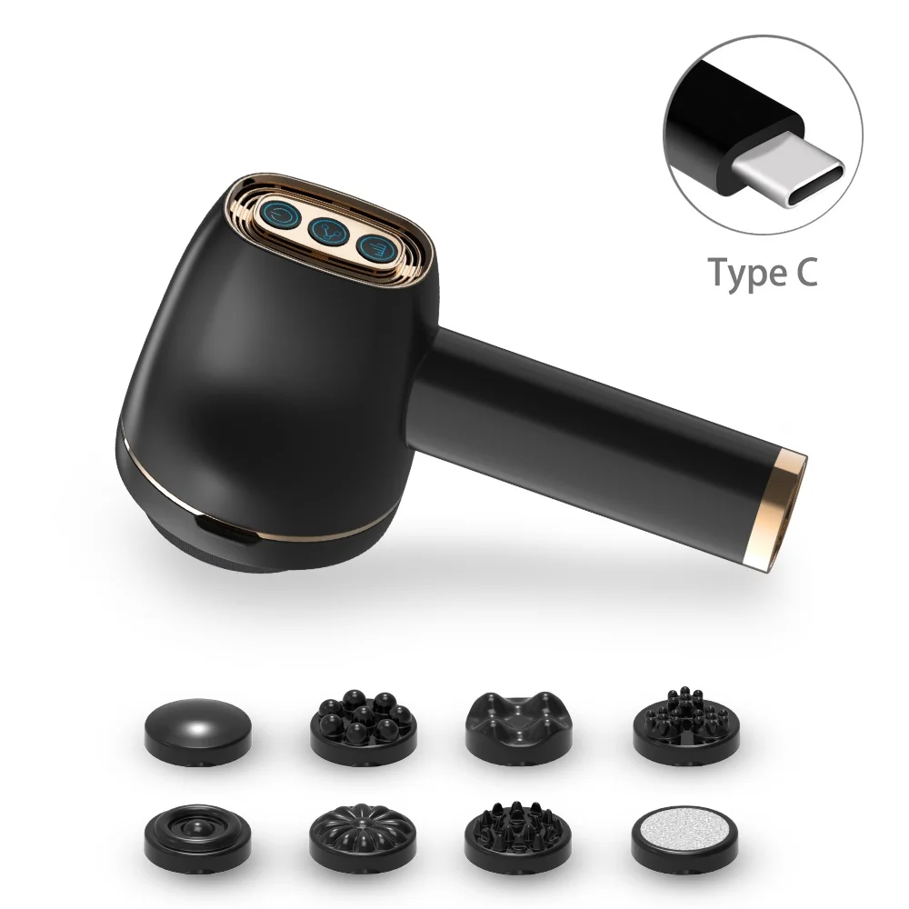 المكتبة الذكية PL-668 الإلكترونية المحمولة الاسترخاء لهجة تهتز الأسطوانة مكافحة السيلوليت جهاز تدليك كامل الجسم العضلات مدلك Bac #1