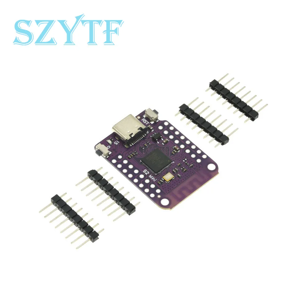 Mini V1.0.0 ESP32 S2 WIFI IOT Board Based ESP32-S2FN4R2 ESP32-S2 4MB FLASH 2MB PSRAM Compatible With Arduino MicroPython 