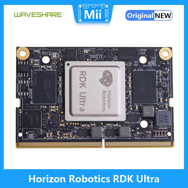 RDK-Conselho de Desenvolvimento Ultra Horizon Robotics, Kit de Desenvolvedor AI, 96TOPS, 8GB, LPDDR4, 64G, eMMC