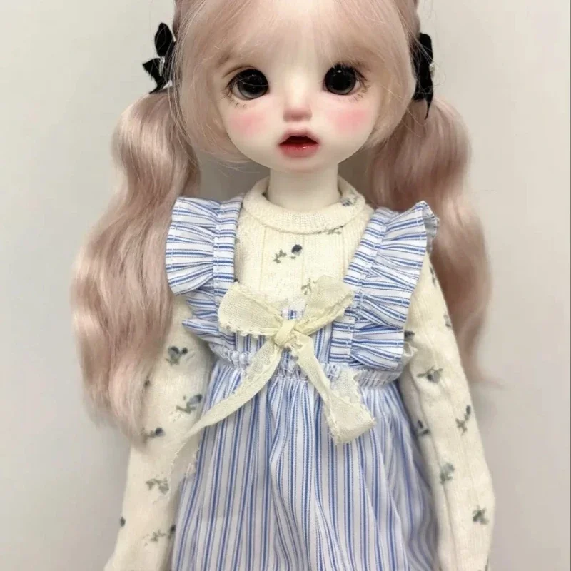 1/6 Doll's Clothes Suit for 30cm Bjd Doll  Long Sleeved+long Pants Girl Toys Dress Up Play House Lovely Doll Accessories,No Doll