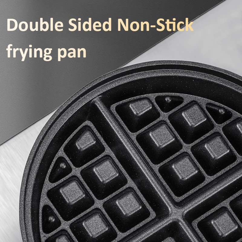 Профессиональная вафельница с двойной головкой, вафельница, яйцо, вафельница для завтрака