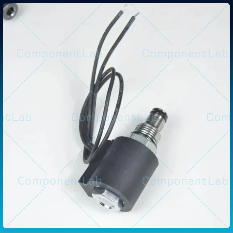 13mm Bore Cartridge Solenoid Valve Coil Height 37mm With Wire DC12V DC24V AC220V Threaded Insert Electromagnetic Coil
