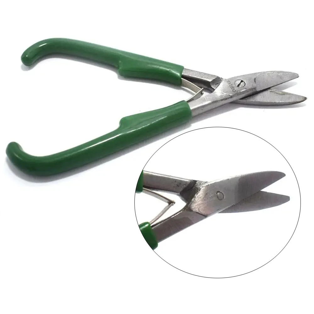 7 Inch Straight Nose Cutting Plier with Green Handle Professional Jewellery Handmade Clipper Jewelry Tools