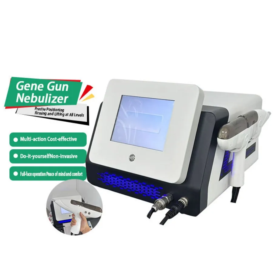 

Неинвазивный пистолет Gene, распылитель высокого давления, без иглы, мезо-гидра, мезотерапия, поглощение питательных веществ, машина против морщин