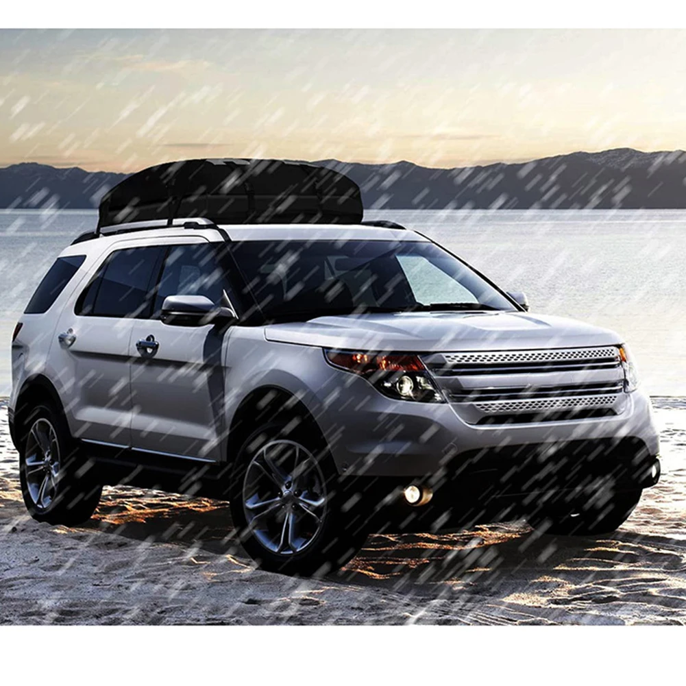 

Waterproof Car Roof Top Rack Carrier Cargo Bag with Aerodynamic Design Oxford Fabric and Secure Adjustable Straps