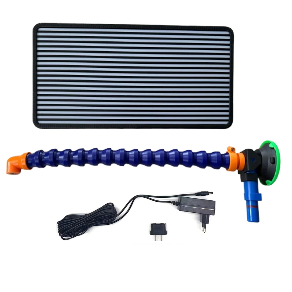 12v  Dent Lamp With 6 Led Lamp Adjustable Car Repair Tools  Dent Lamp Line Board Zebra PDR Light