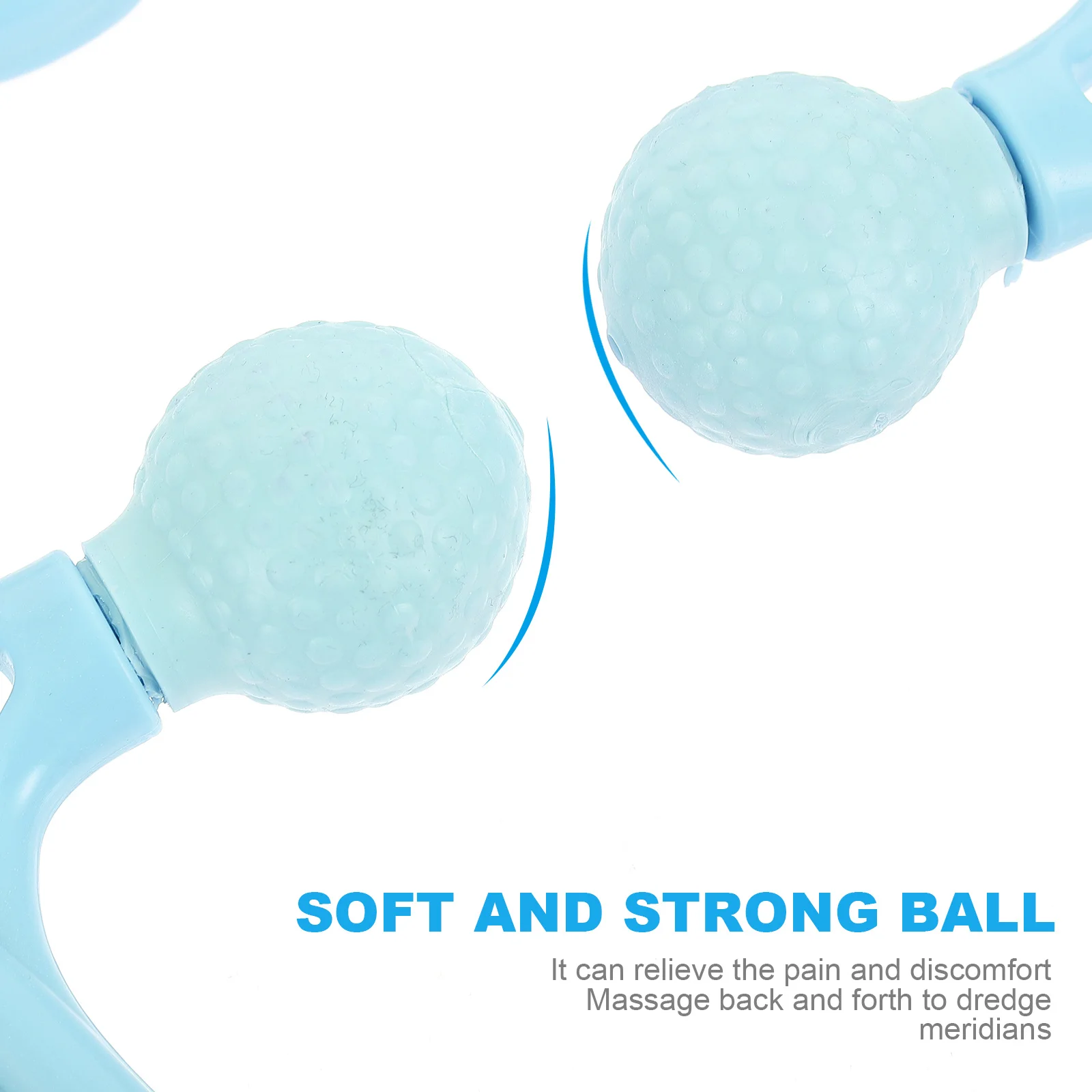 

Neck Manual Massager Durable Portable Lightweight Neck Massage Tool Ergonomic Curved Surface Healthy Lifestyle Cervical Vertebra