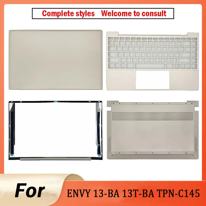 Gold Laptop Cover For ENVY 13-BA 13T-BA TPN-C145 LCD Screen Back Cover Front Bezel Palmrest Upper Case Lower Bottom Cover