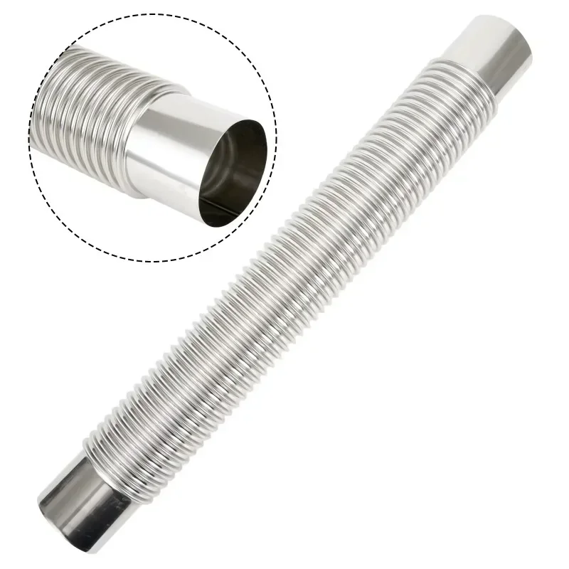 2026 new model advanced good 6x50cm outdoor wood stove pipe chimney for camping fire stove heating boiler exhaust vent hose