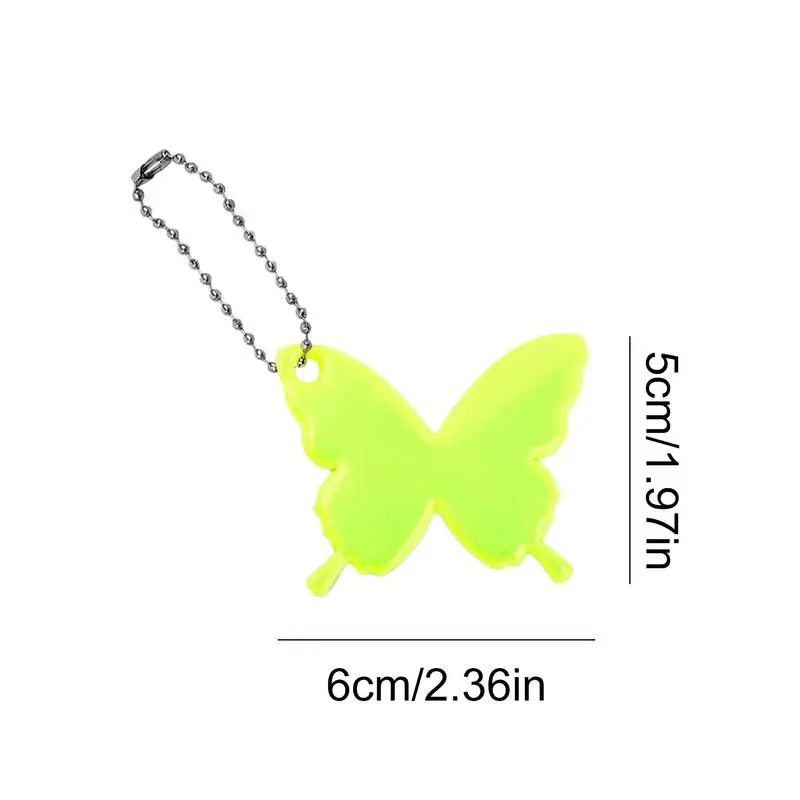 배낭 반사경 10pcs 어린이 안전 반사 펜던트 방수 어린이 반사경 높은 가시성 야간 걷기 안전