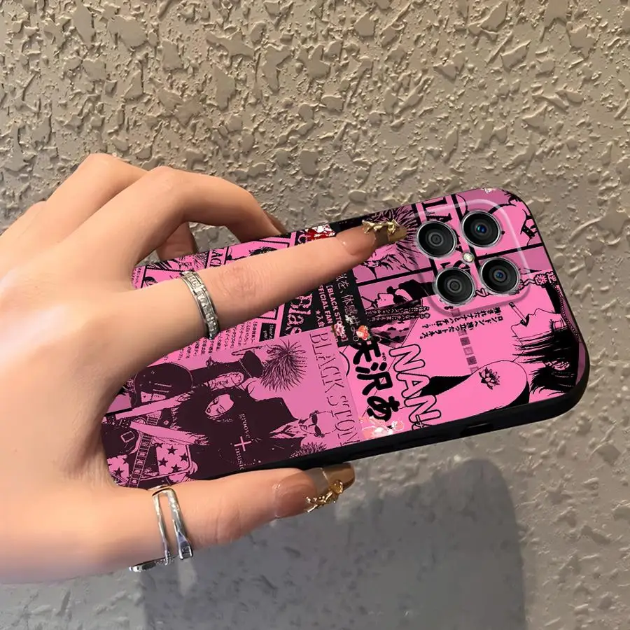 Мягкий чехол для телефона с изображением аниме Nana Osaki Line для Honor X9c 70 X9 X9a 90 Lite X7a X7 8X X8