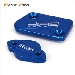 CNC Front Rear Brake Reservoir Cover For YAMAHA YZ125 YZ250 YZ450F 2008-2017 YZ250F 2007-2017 YZ250X YZ250FX 2015-2017 Motocross