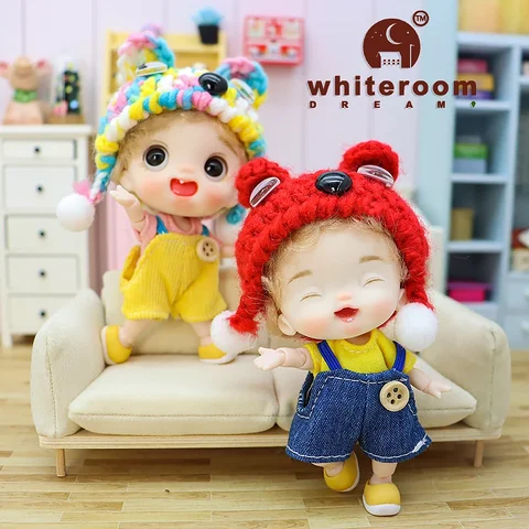 10 см мини-куклы BJD для девочек, милая сумка, ключ, подвеска, аксессуары, тело, кукла Bjd, одежда, игрушки для детей, детский праздничный подарок — фото устройства