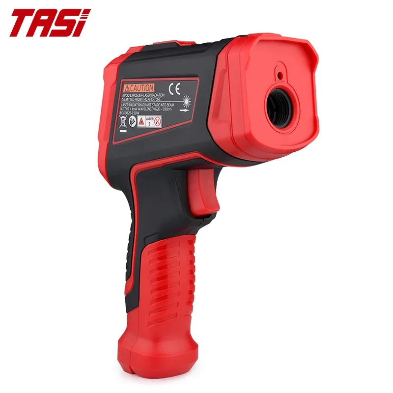 

For Sea Shipping, CustomizedTASI TA603A Digital Infrared Thermometer, Non-Contact -32°C~1080°C, Industrial Use, Color Screen Dis
